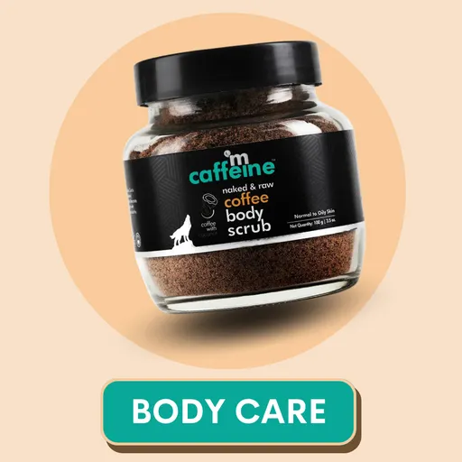 Buy Coffee Body Scrub With Coconut Extract Online In India – mCaffeine