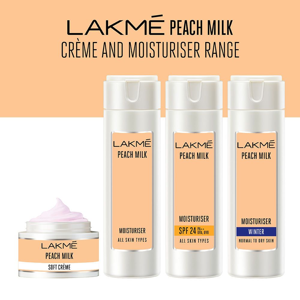 Foxy.in Buy Lakme Peach Milk Moisturizer Body Lotion (200ml) online