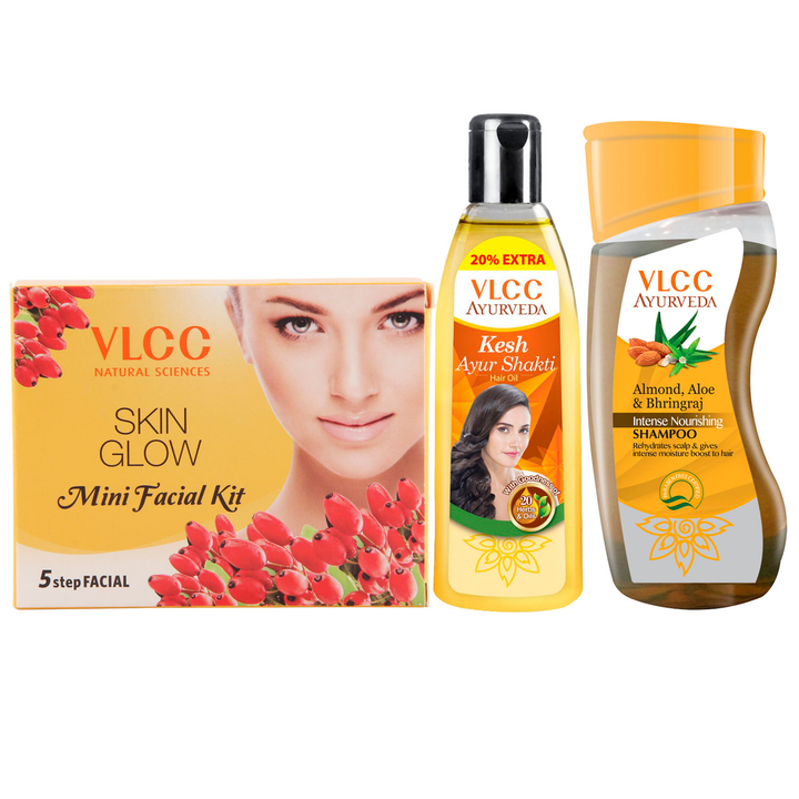 Foxy.in Buy VLCC Ayurveda Shampoo Intense & Ayurveda Hair Oil