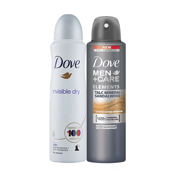 Foxy.in Buy Dove Spray Antiperspirant Deodorant Invisible Dry + Men