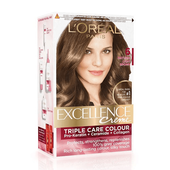 Foxy.in : Buy L'Oreal Paris Excellence Creme Hair Color - 6 Natural ...