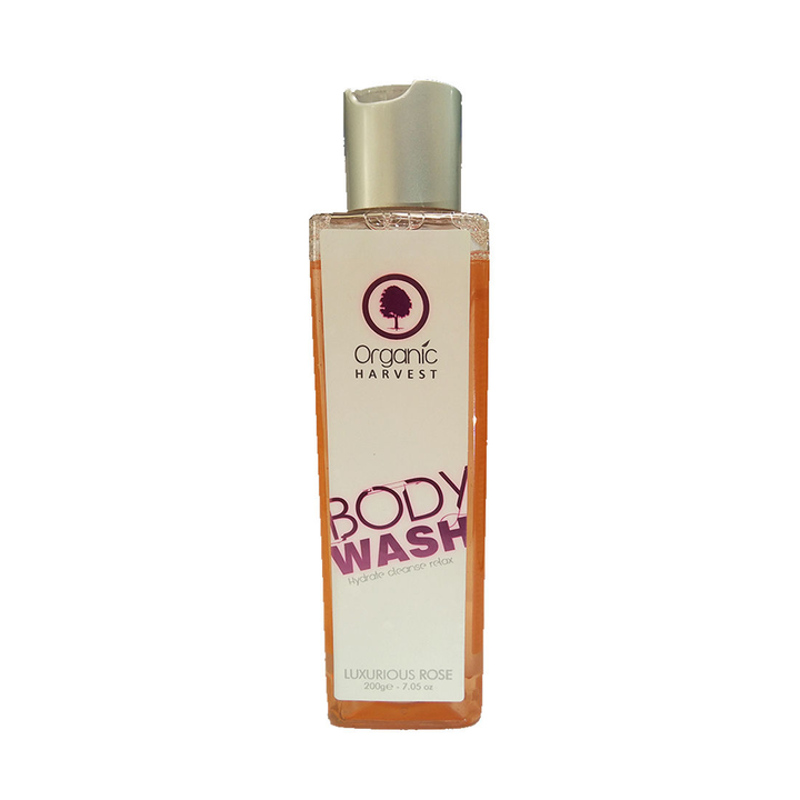 Foxy.in Buy Organic Harvest Luxurious Rose Body Wash online in India on Foxy. Free shipping