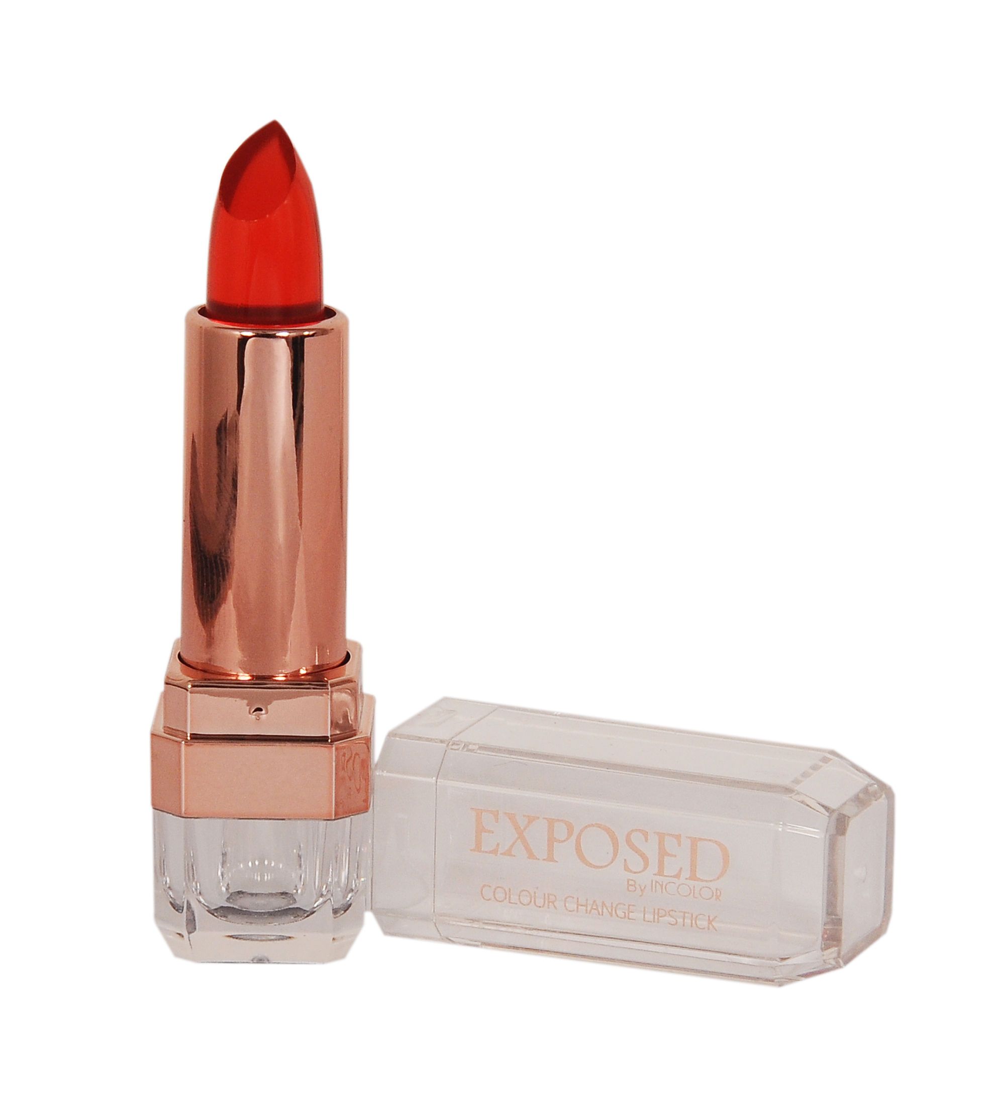 incolor exposed magic color change lipstick