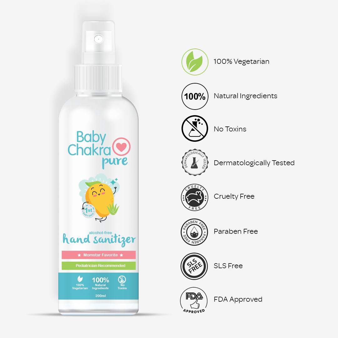 Foxy.in : Buy Pure Non Alcoholic Hand Sanitizer for Kids- 200 ml ...