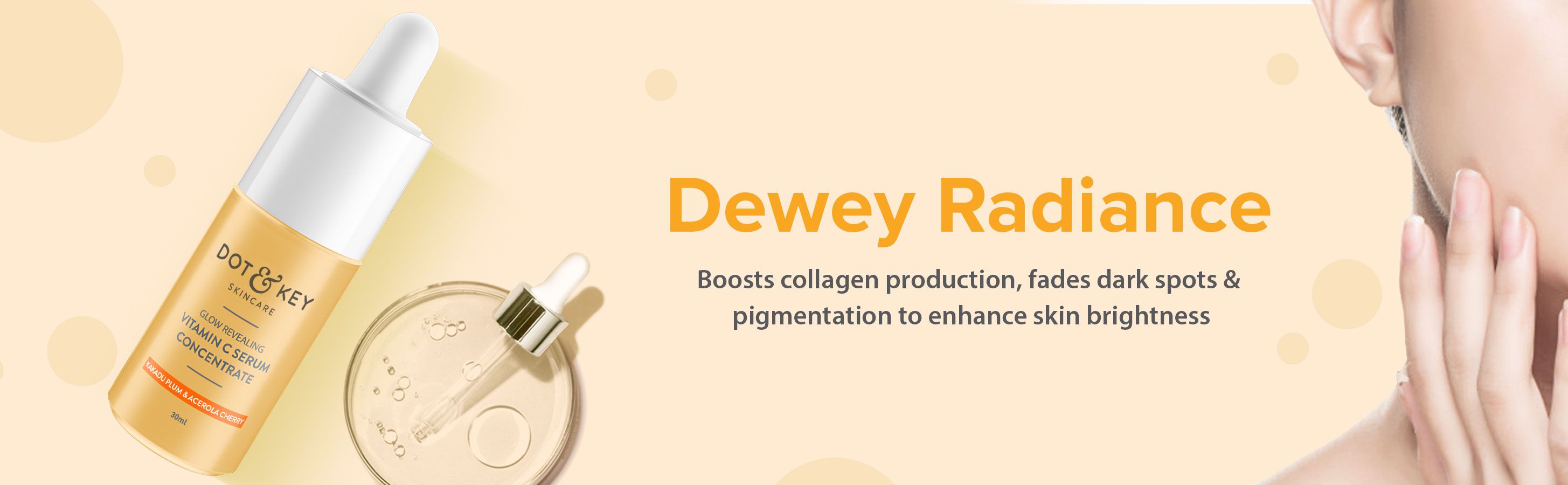 Foxy.in Buy Dot & Key Glow Revealing Vitamin C Serum Concentrate