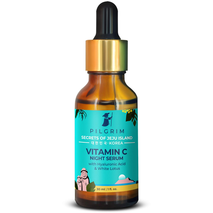 Foxy.in Buy Pilgrim Vitamin C Night Face Serum with Hyaluronic Acid