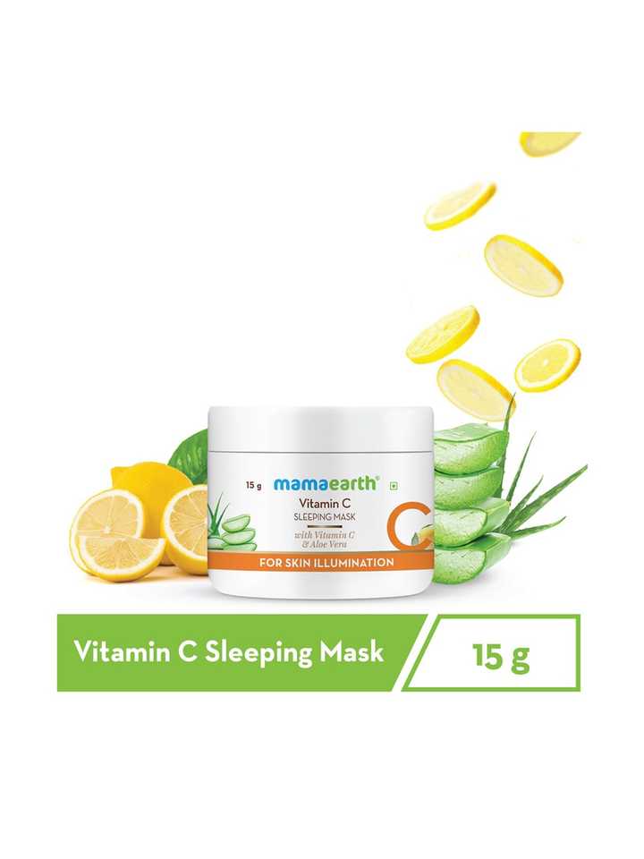 Foxy.in Buy mamaearth vitamin C sleeping mask 15gm (sample) online in