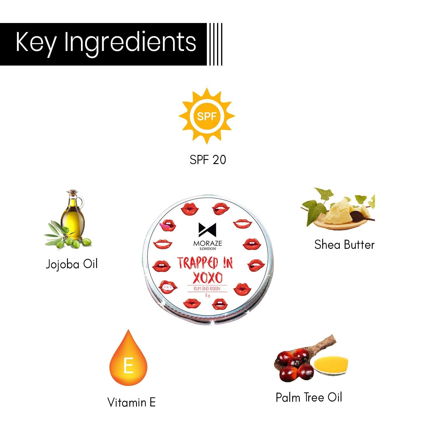 Foxy.in Buy Moraze Lip Balm online in India on Foxy. Free shipping