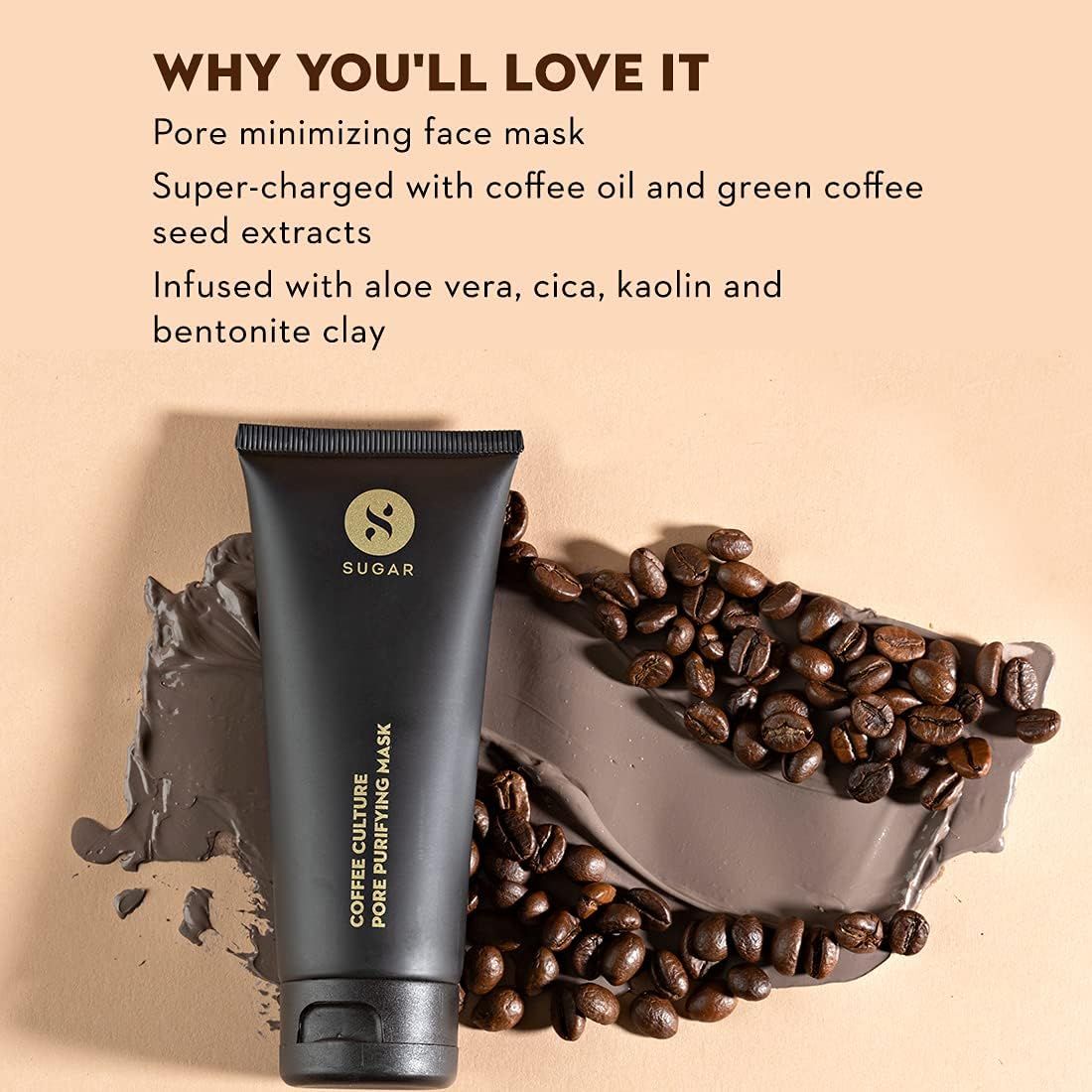 Foxy.in Buy Sugar Cosmetics Coffee Culture Pore Purifying Mask (70g