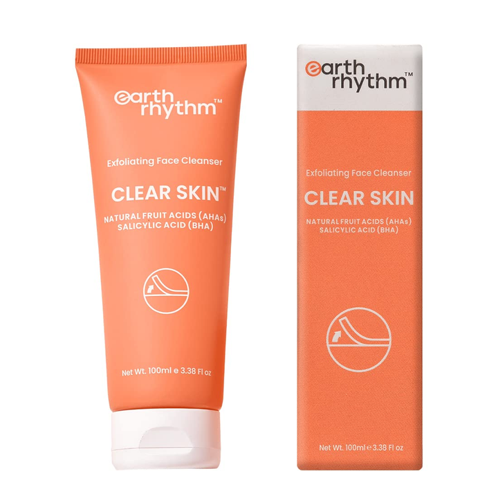 Foxy.in Buy Earth Rhythm Exfoliating Face Cleanser With AHAs & BHAs