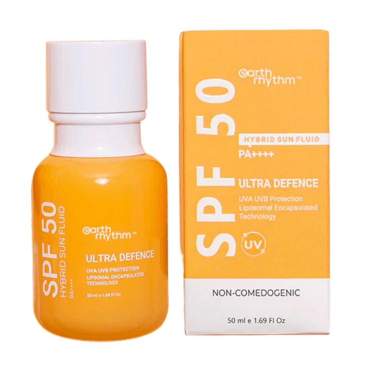 Buy Earth Rhythm Ultra Defence Hybrid Sun Fluid Spf 50 50