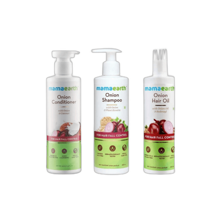  : Buy mamaearth Onion Anti Hair Fall Kit online in India on Foxy.  Free shipping, watch expert reviews.