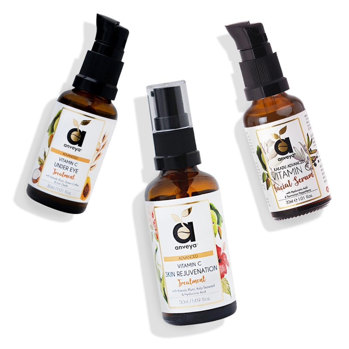 Foxy.in Buy Anveya Advanced Vitamin C Facial Serum, Skin Rejuvenation