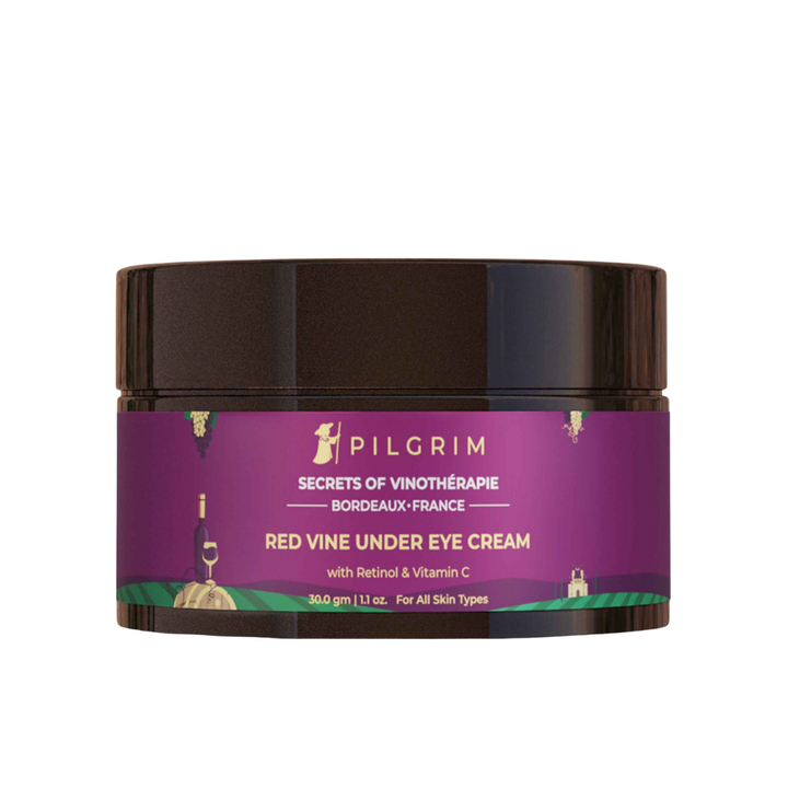 Foxy.in Buy Pilgrim Red Vine Under Eye Cream (30gm) online in India