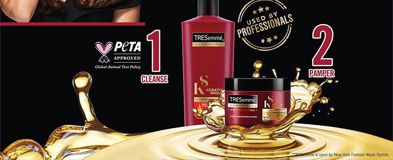 TRESemmé Keratin Smooth Deep Smoothing Mask – Tresemme India