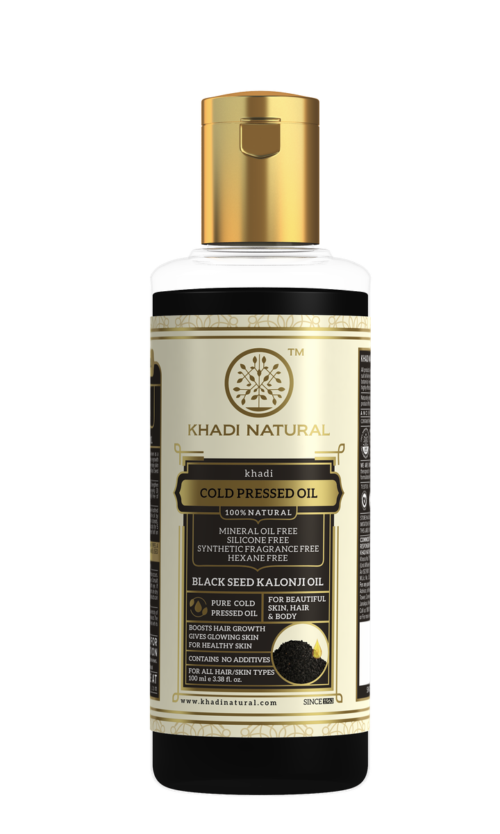 Foxy.in Buy Khadi Natural Cold Pressed Black Seed Kalonji Oil (100ml