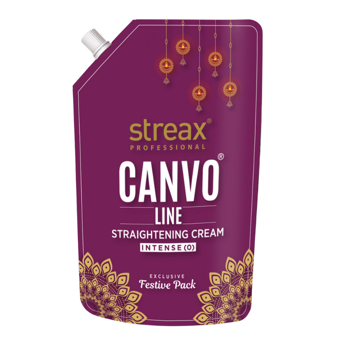 Streax professional canvo outlet hair straightening cream