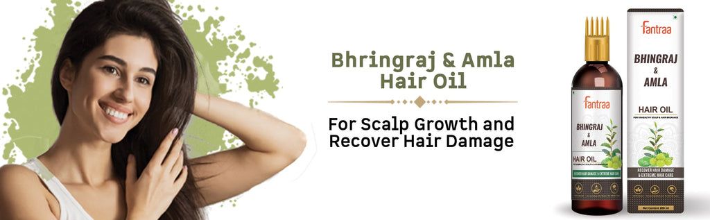  : Buy Fantraa Bhringraj And Amla Hair Oil (200ml) online in India  on Foxy. Free shipping, watch expert reviews.