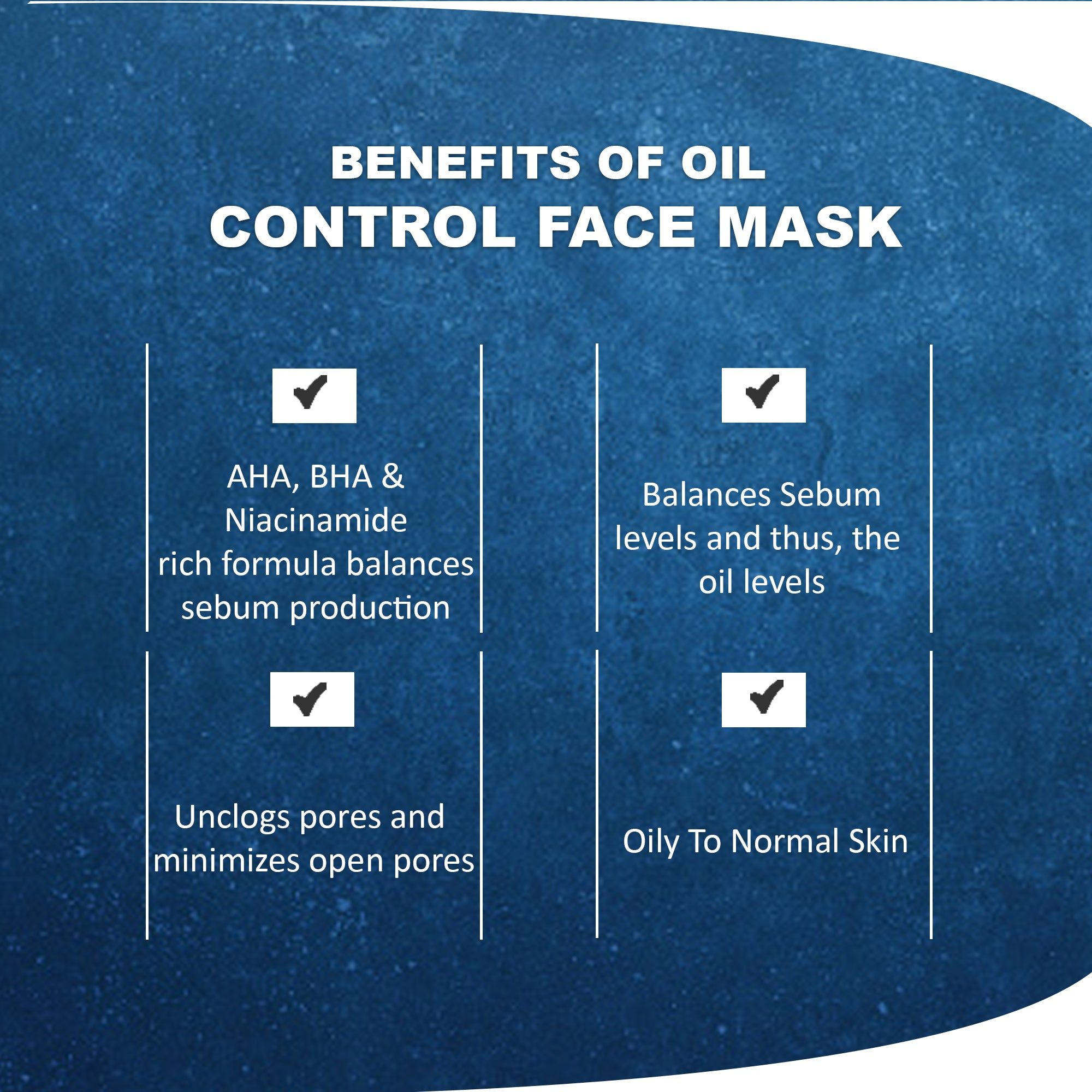 Foxy.in Buy Glamveda Men Oil Control Face Mask (100g) online in India