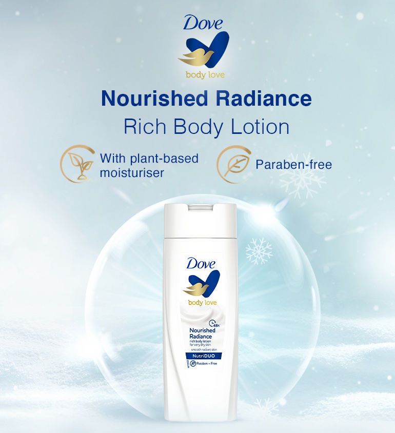 Dove Body Love Nourished Radiance Body Lotion For Very Dry Skin