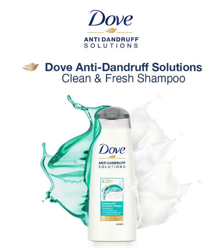 Buy Dove Dandruff Clean And Fresh Shampoo Online In India On Foxy Free Shipping Watch 7077