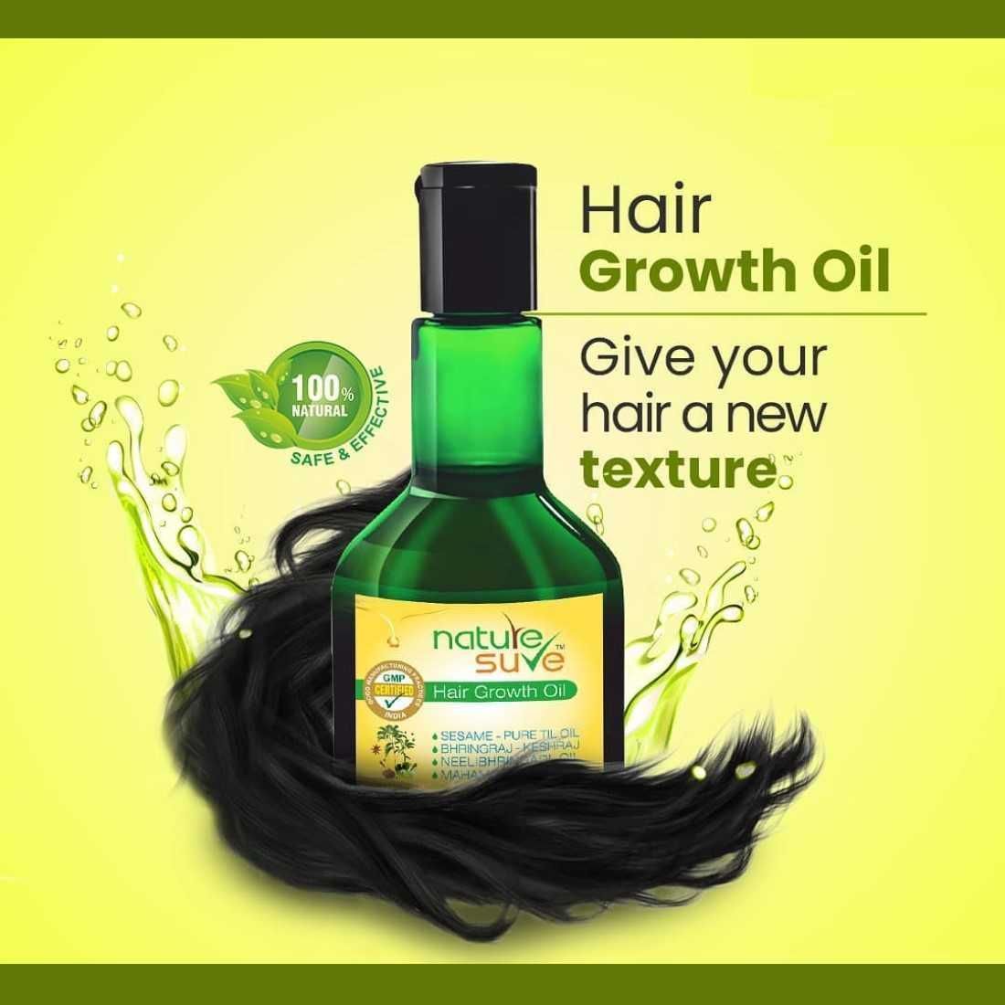 Foxy.in Buy Nature Sure Hair Growth Oil (110ml) online in India on