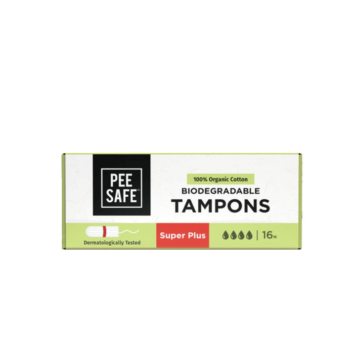 Foxy.in Buy Pee Safe Organic Cotton TamponSuper plus (Pack of 1