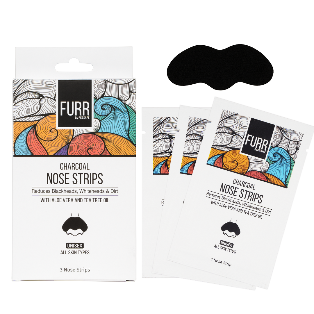 Foxy.in Buy Furr Charcoal Nose Strips (Pack of 3) online in India on