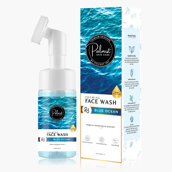 Foxy.in Buy Palmist Blue Ocean Foaming Face Wash (110ml) online in
