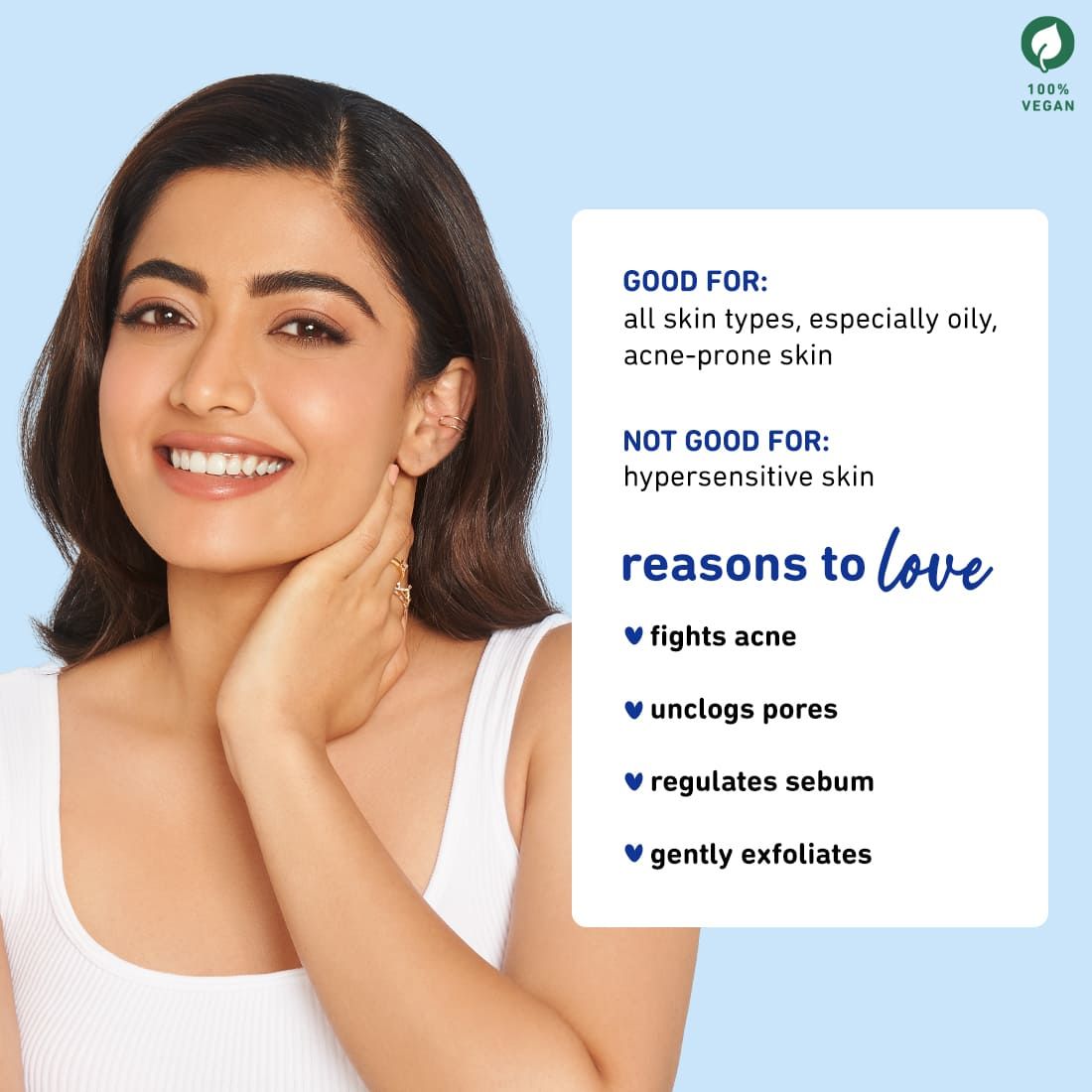 Foxy.in Buy Plum 1 Encapsulated Salicylic Acid Foaming Face Wash