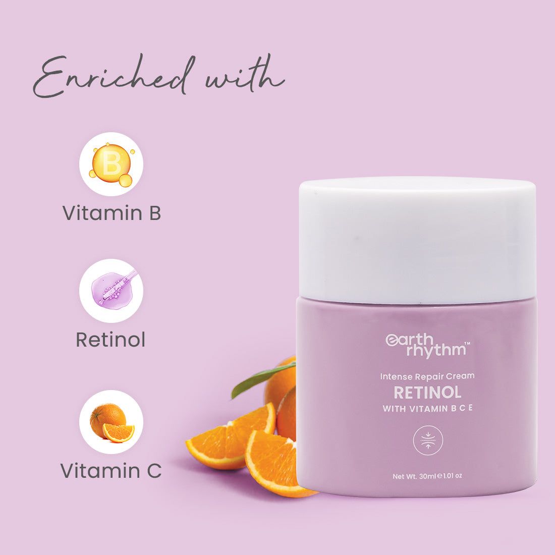 Foxy.in Buy Earth Rhythm Retinol Intense Repair Night Cream (30ml