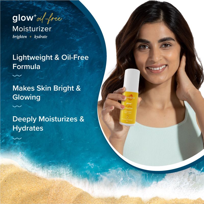 Foxy.in Buy Aqualogica Glow+ OilFree Moisturizer (100g) online in India on Foxy. Free
