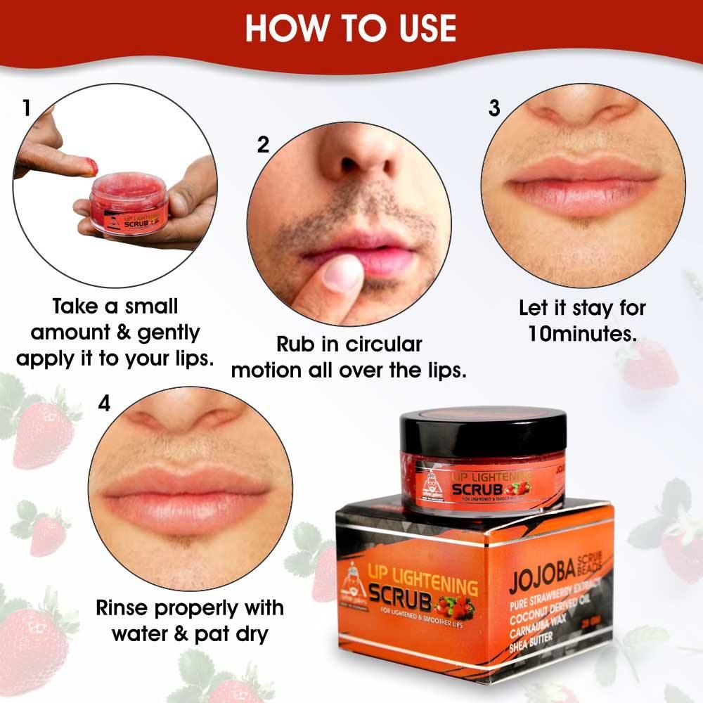 Foxy.in Buy UrbanGabru Lip Lightening Scrub (25g) online in India on