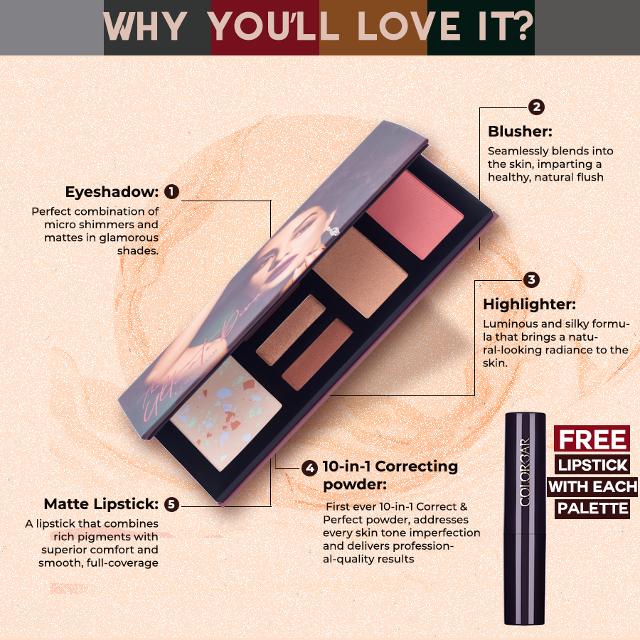 Foxy.in Buy Colorbar Be Who You Want To Be Makeup Kit The Ultimate Diva005 (21.9g) online