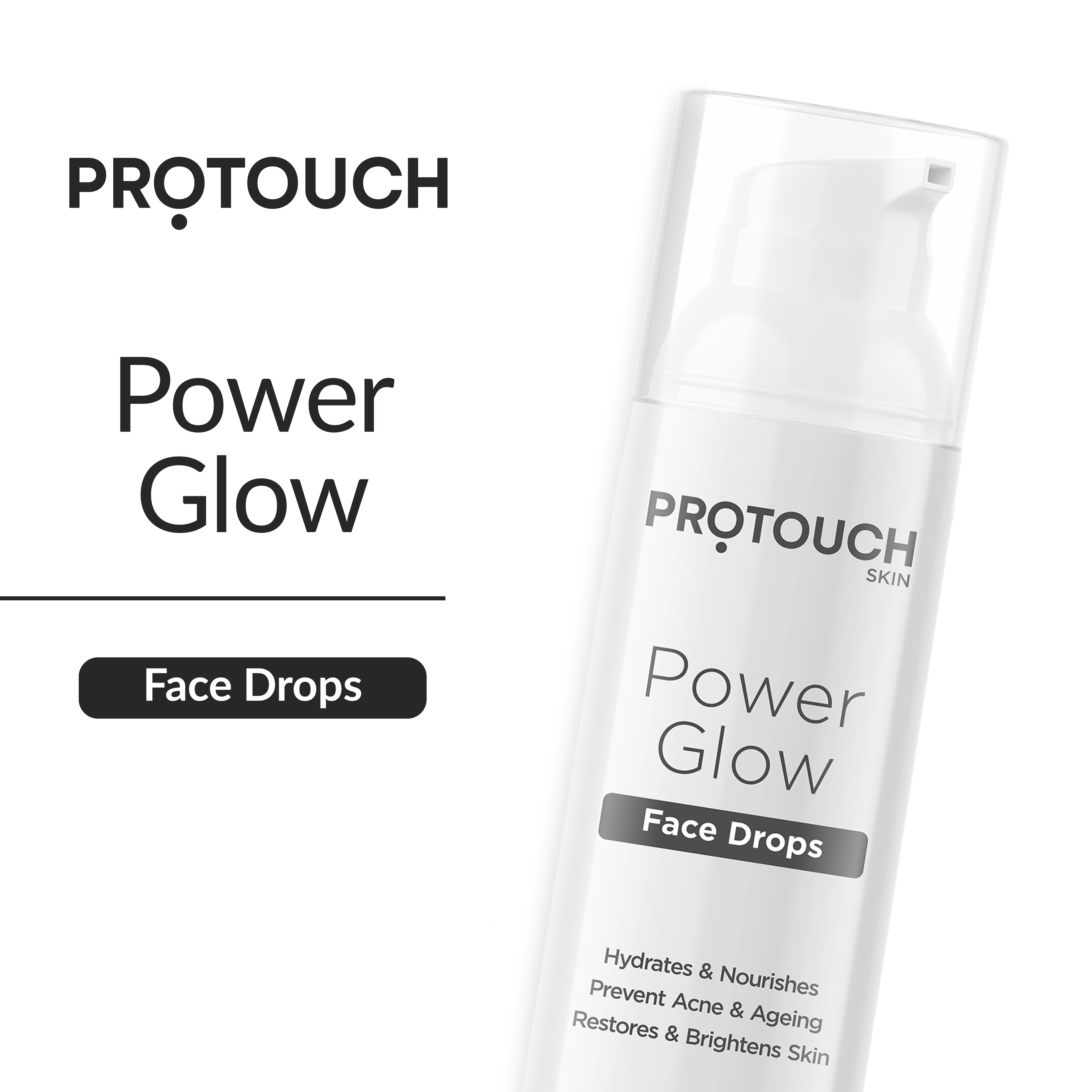 Foxy.in Buy Protouch Power Glow Face Drops (Pack Of 2) online in India on Foxy. Free shipping