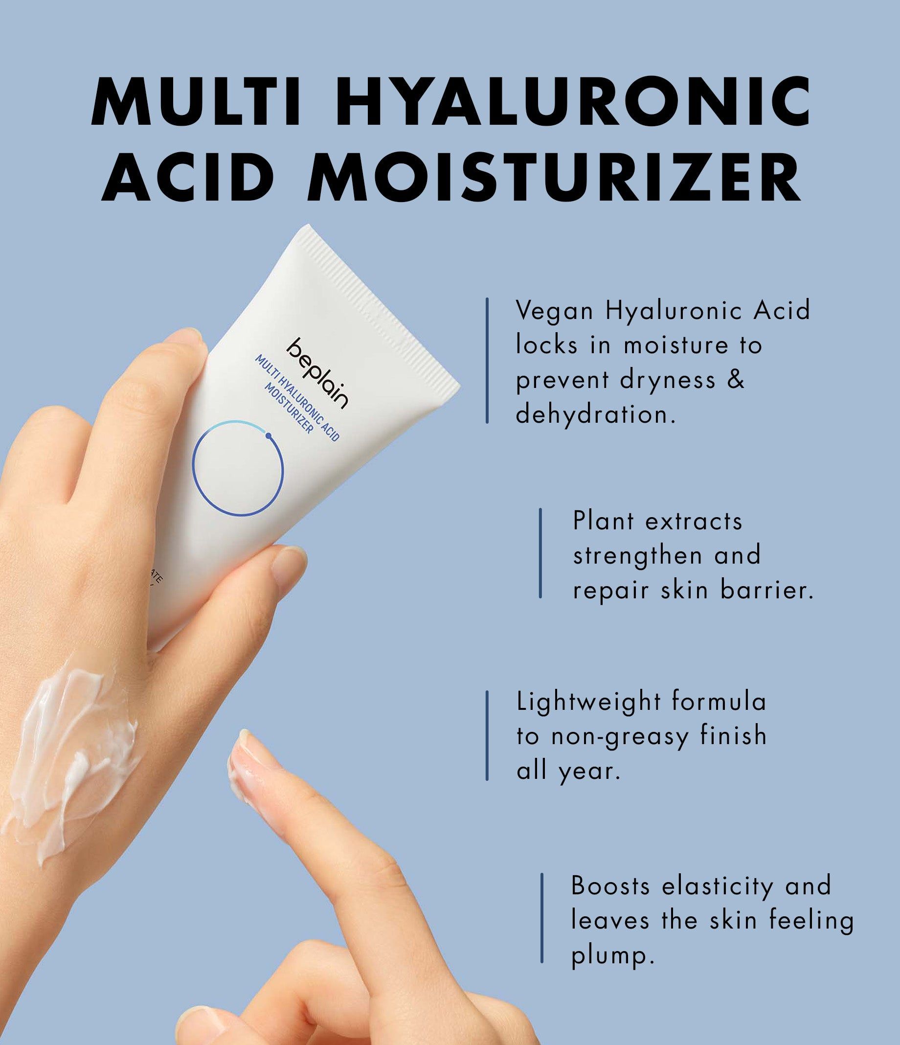 Foxy.in Buy Beplain Multi Hyaluronic Acid Moisturizer (70ml) online