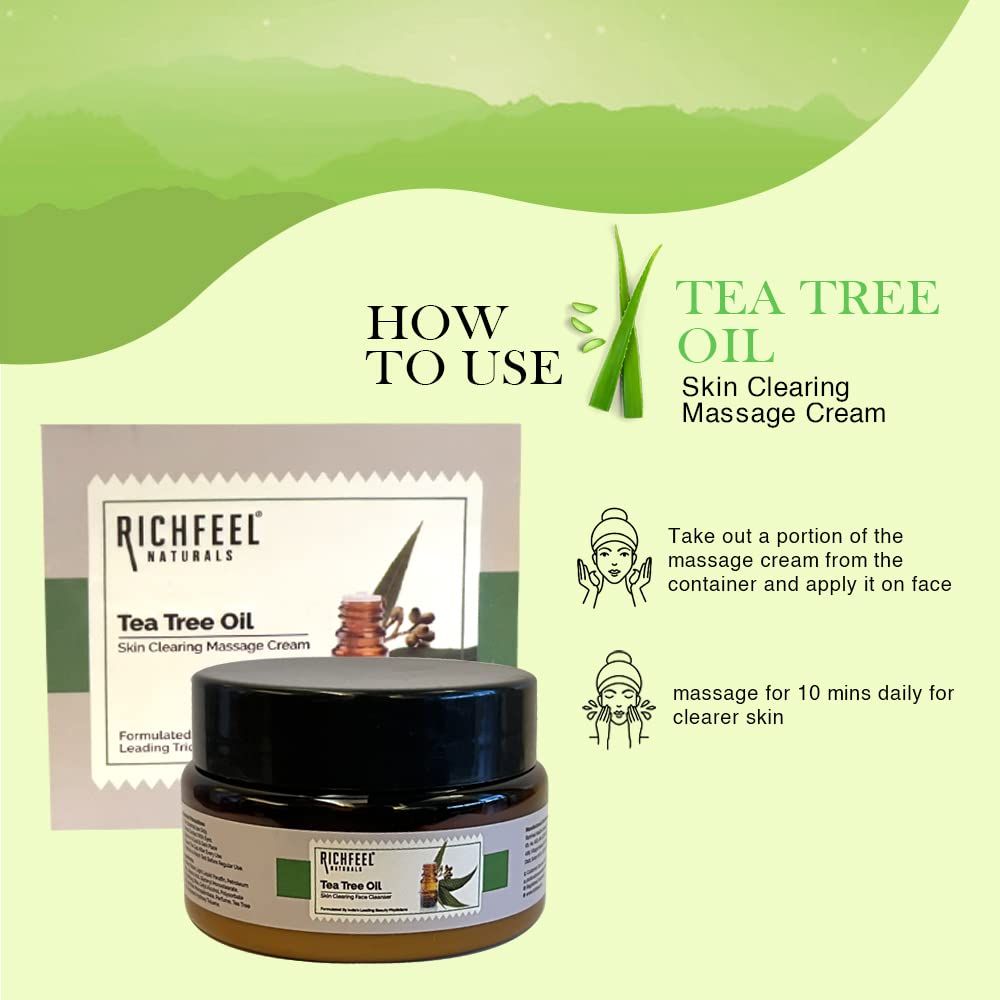 Foxy.in Buy Richfeel Naturals Tea Tree Oil Massage Cream (100g
