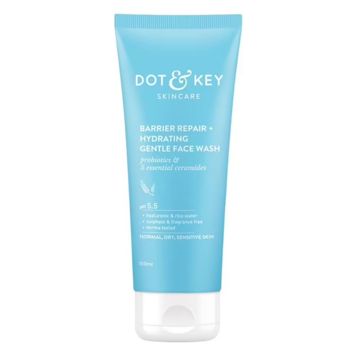 Foxy.in Buy Dot & Key Barrier Repair Gentle Hydrating Face Wash