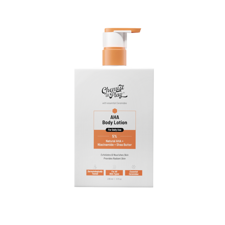 Foxy.in Buy Chemist At AHA Body Lotion with Niacinamide & Shea Butter
