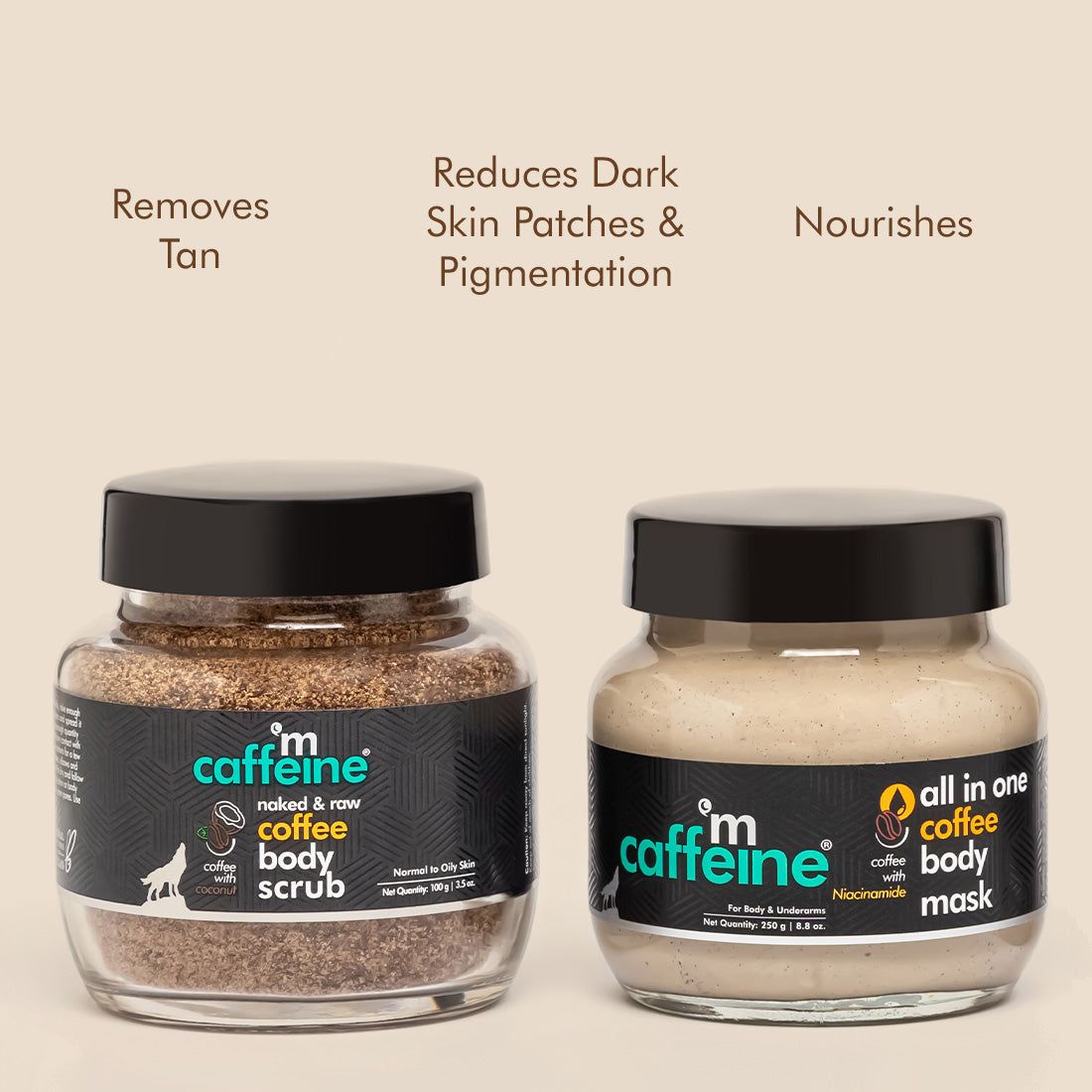 Foxy.in Buy mCaffeine Body Detan Essentials Kit online in India on