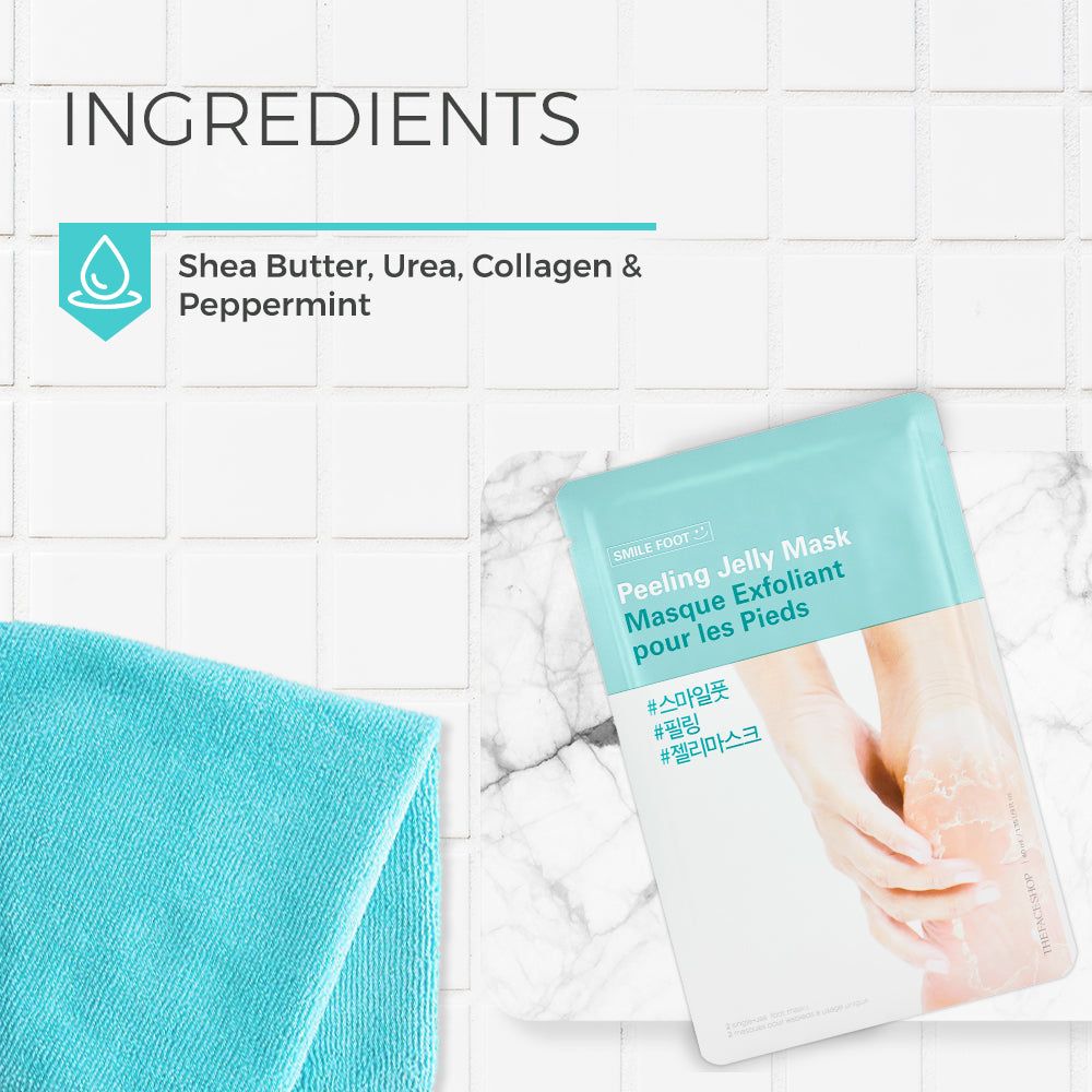 Foxy.in Buy The Face Shop Smile Foot Peeling Jelly Mask (Pack Of 1