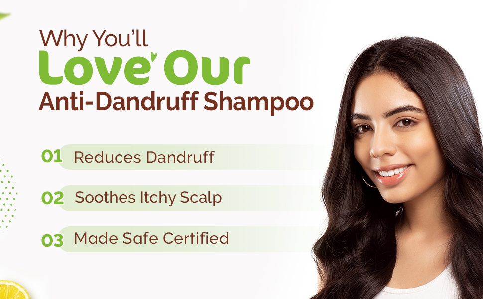 Foxy.in Buy mamaearth Lemon AntiDandruff Shampoo (250ml) online in