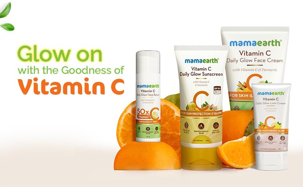 Foxy.in Buy mamaearth Vitamin C Daily Glow Lumi Cream (30g) online in