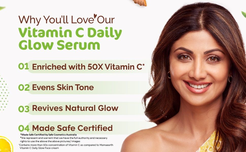 Foxy In Buy Mamaearth Vitamin C Daily Glow Face Serum Ml Online In India On Foxy Free