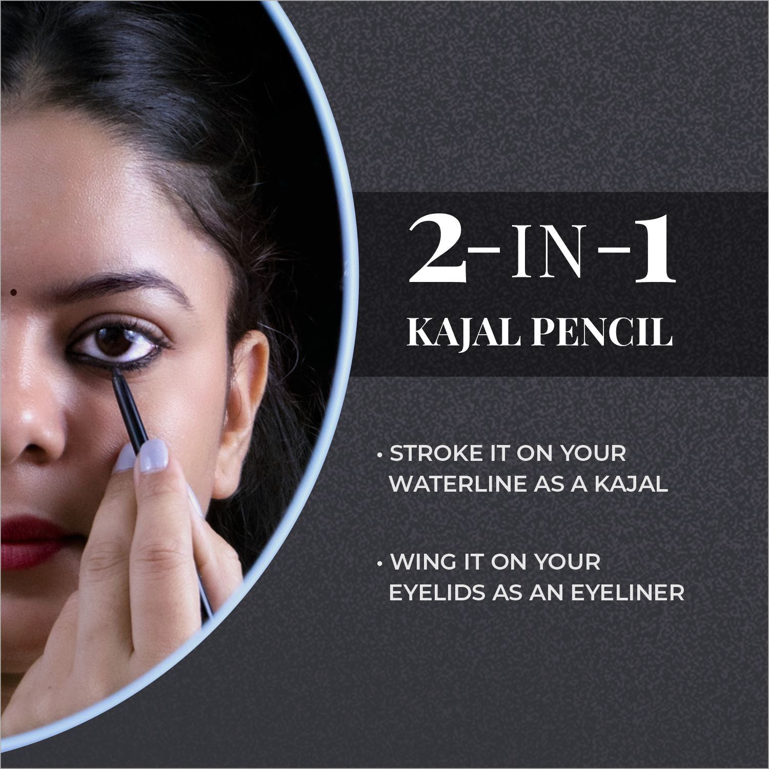 Foxy.in Buy Just Herbs Naynam Day Long Retractable Kajal (Black