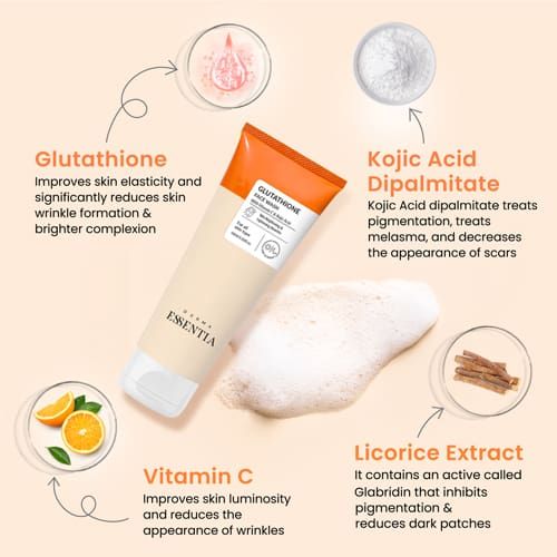Foxy.in Buy Derma Essentia Glutathione Face Wash (60ml) online in