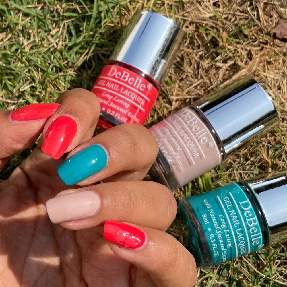 Foxy.in Buy DeBelle Gel Nail Lacquers Freeze Pop Pastels (Set of 3