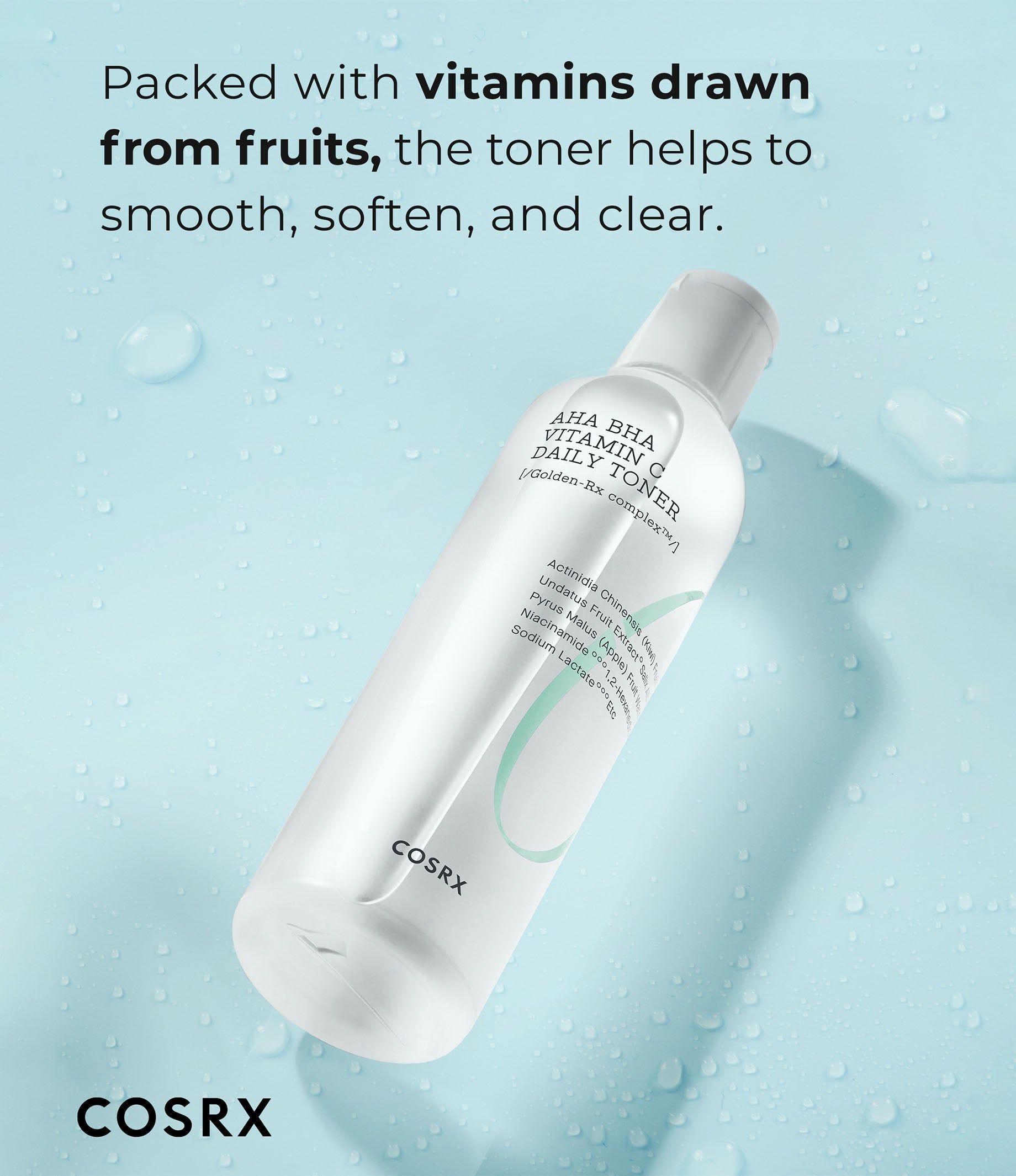 Foxy.in Buy Cosrx Refresh AHA BHA Vitamin C Daily Toner online in