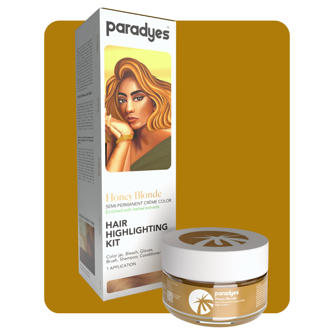 Foxy.in Buy Paradyes Ammonia Free Honey Blonde Semipermanent Hair