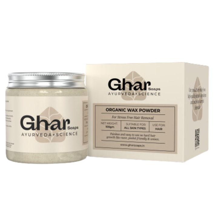 Foxy.in Buy Ghar Soaps Organic Wax Powder For Hair Removal (100g